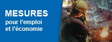 Mesures pour l'emploi et l'économie