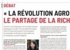 La révolution agro-écologique passe par le partage de la richesse