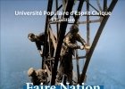 Les 3 et 4 octobre : faire Nation aujourd'hui !