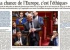 La chance de l'Europe, c'est l'éthique