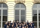 La nouvelle promotion de l'Escadrille Air Jeunesse à l'Assemblée nationale  