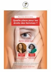 Quelle place pour les droits des femmes : rendez-vous 24 novembre à 19h