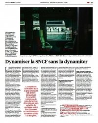 Tribune : ''Dynamiser la SNCF sans la dynamiter''