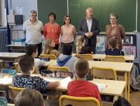 Sur le chemin de l'école