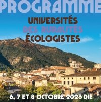 Université des Ruralités Ecologistes Université des Ruralités Ecologistes