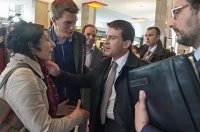 Valls en militant à Nancy