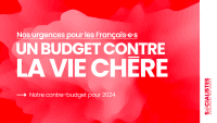 Un budget contre la vie chère