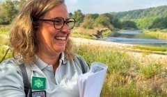 Et au milieu coule une rivière !