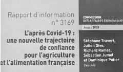 L'après COVID : nouvelle trajectoire pour l'agriculture française L'après COVID : nouvelle trajectoire pour l'agriculture française