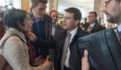 Valls en militant à Nancy